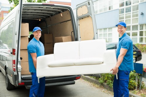 Local man and van service supporting a move in Wimbledon