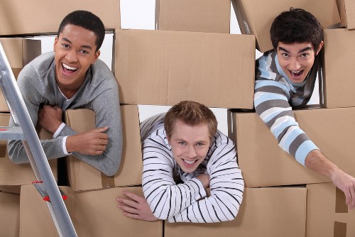 Man with a van helping with a local move in Wimbledon