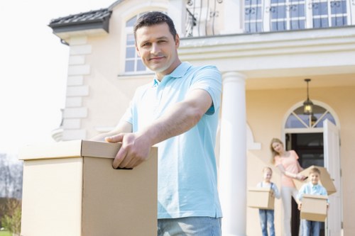 Business relocation team supporting an office move across Wimbledon and nearby areas
