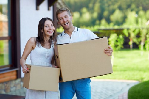 Organised removal van service in Wimbledon for homes and businesses