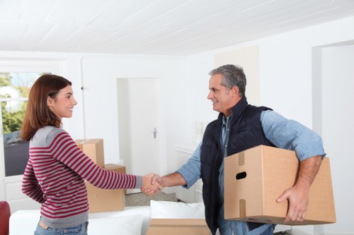 Local movers handling office relocation logistics in Wimbledon