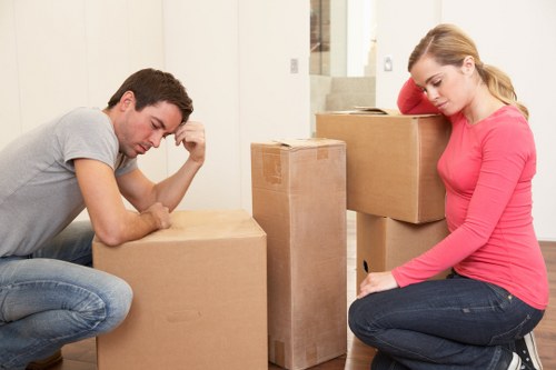 Residential move in Wimbledon with access and loading considerations