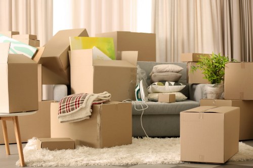 A professional commercial move in progress for a Wimbledon business