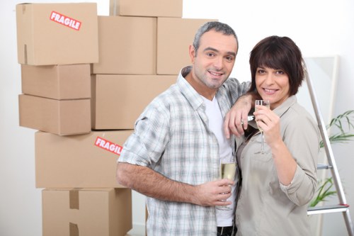Insurance documents and moving safety planning for a removal van